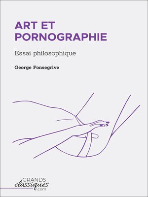cover image of Art et pornographie